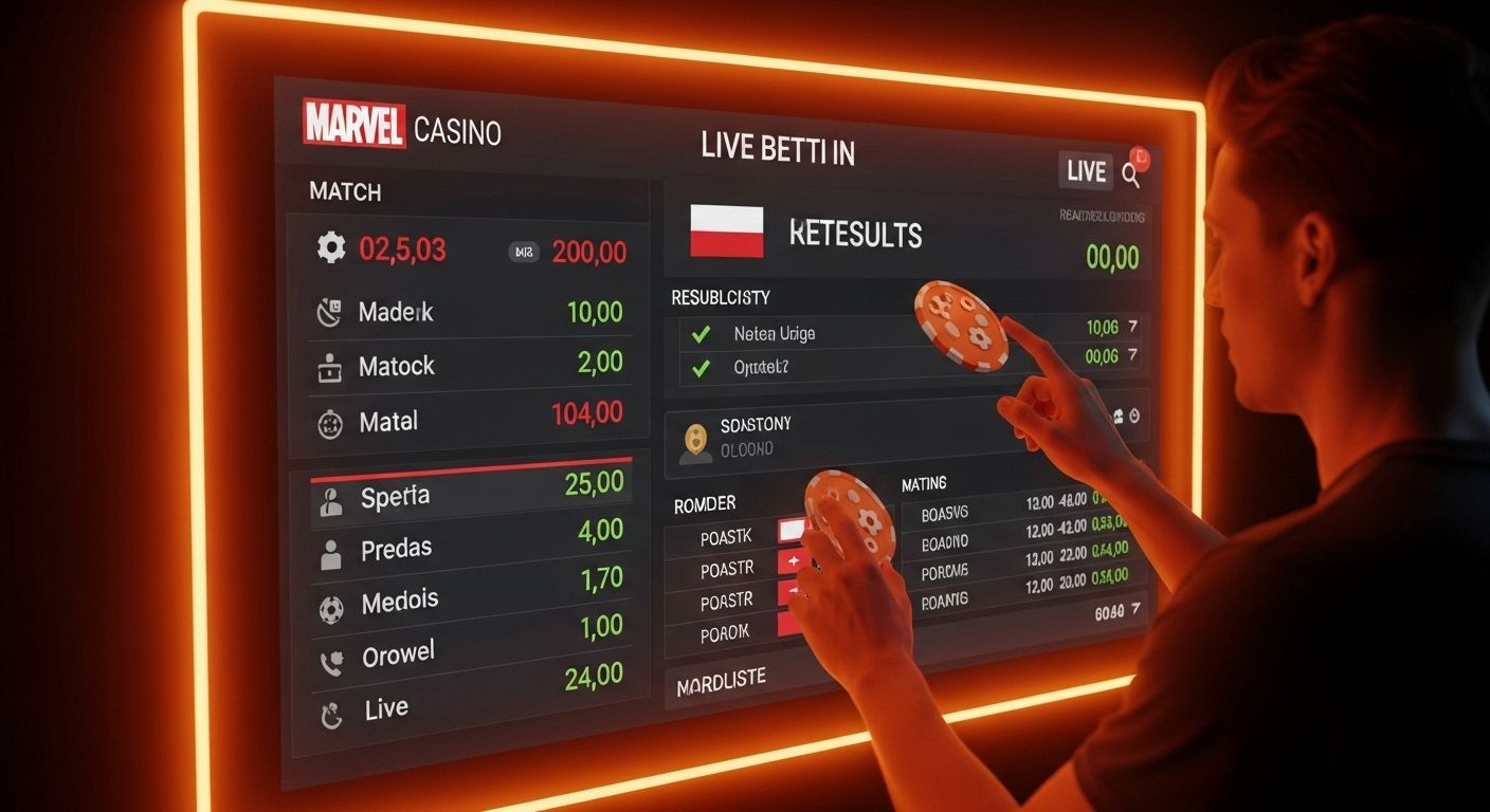 Funkcje zakładów na żywo match betting